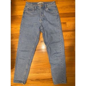 Zara trafaluc high waist mom jeans